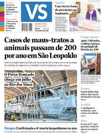Capa do jornal Jornal VS 28/03/2024