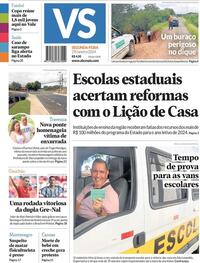 Capa do jornal Jornal VS 29/01/2024
