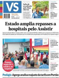 Capa do jornal Jornal VS 30/01/2024