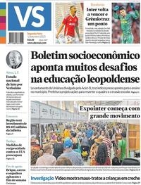 Capa do jornal Jornal VS 01/09/2025
