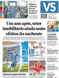 Capa do jornal Jornal VS 02/06/2025