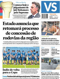 Capa do jornal Jornal VS 02/09/2025