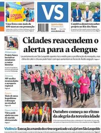Capa do jornal Jornal VS 02/10/2025