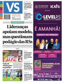 Capa do jornal Jornal VS 03/11/2025