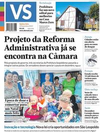 Capa do jornal Jornal VS 04/12/2025