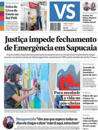 Capa do jornal Jornal VS 06/05/2025