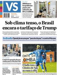 Capa do jornal Jornal VS 06/08/2025