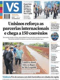 Capa do jornal Jornal VS 06/10/2025