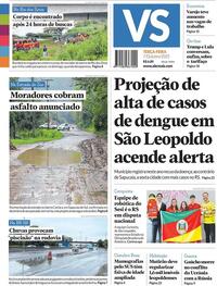 Capa do jornal Jornal VS 07/10/2025