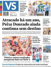 Capa do jornal Jornal VS 08/12/2025