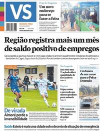 Capa do jornal Jornal VS 09/06/2025