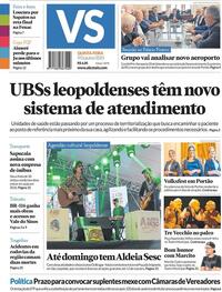 Capa do jornal Jornal VS 09/10/2025