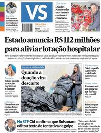 Capa do jornal Jornal VS 10/06/2025