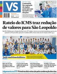 Capa do jornal Jornal VS 10/09/2025