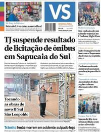 Capa do jornal Jornal VS 10/11/2025