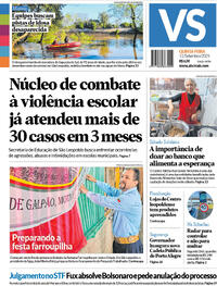 Capa do jornal Jornal VS 11/09/2025