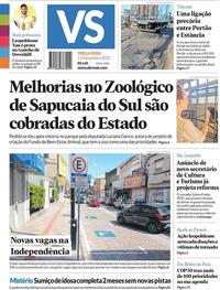 Capa do jornal Jornal VS 11/11/2025