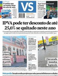 Capa do jornal Jornal VS 11/12/2025