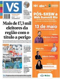 Capa do jornal Jornal VS 12/05/2025