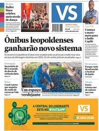 Capa do jornal Jornal VS 12/11/2025