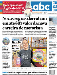 Capa do jornal Jornal VS 12/12/2025