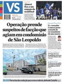 Capa do jornal Jornal VS 13/11/2025