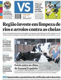 Capa do jornal Jornal VS 14/05/2025