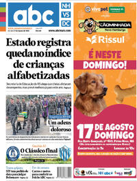 Capa do jornal Jornal VS 15/08/2025