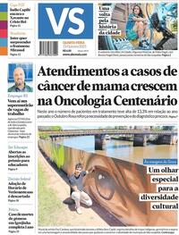 Capa do jornal Jornal VS 15/10/2025