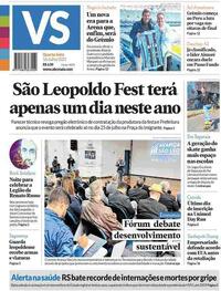 Capa do jornal Jornal VS 16/07/2025