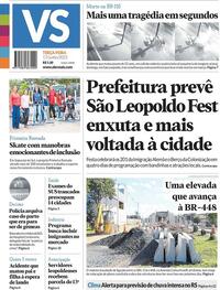 Capa do jornal Jornal VS 17/06/2025