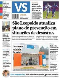 Capa do jornal Jornal VS 17/07/2025