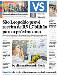 Capa do jornal Jornal VS 17/09/2025