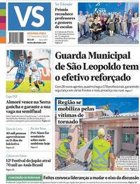 Capa do jornal Jornal VS 17/11/2025