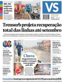 Capa do jornal Jornal VS 18/06/2025