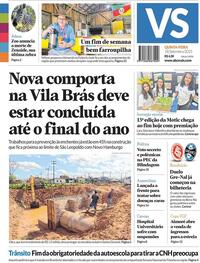 Capa do jornal Jornal VS 18/09/2025