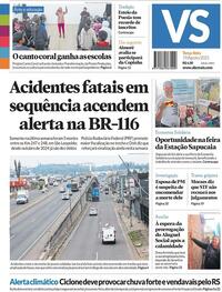 Capa do jornal Jornal VS 19/08/2025