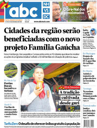 Capa do jornal Jornal VS 19/09/2025