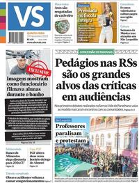 Capa do jornal Jornal VS 19/11/2025