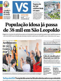 Capa do jornal Jornal VS 20/08/2025