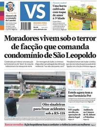 Capa do jornal Jornal VS 20/10/2025