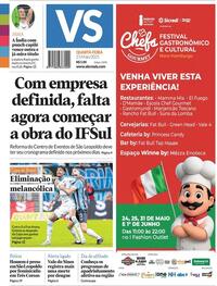Capa do jornal Jornal VS 21/05/2025