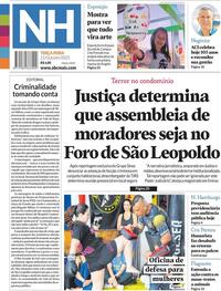 Capa do jornal Jornal VS 21/10/2025