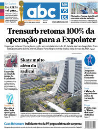 Capa do jornal Jornal VS 22/08/2025
