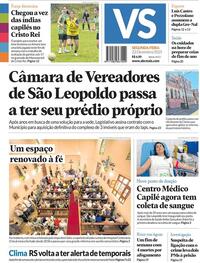 Capa do jornal Jornal VS 22/12/2025