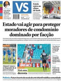 Capa do jornal Jornal VS 23/10/2025