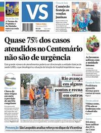 Capa do jornal Jornal VS 24/06/2025