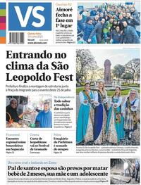 Capa do jornal Jornal VS 24/07/2025