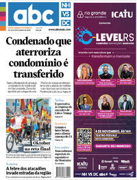 Capa do jornal Jornal VS 24/10/2025