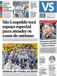 Capa do jornal Jornal VS 24/11/2025